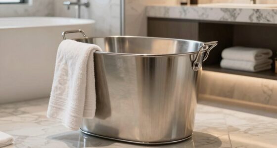 large capacity towel warmer buckets