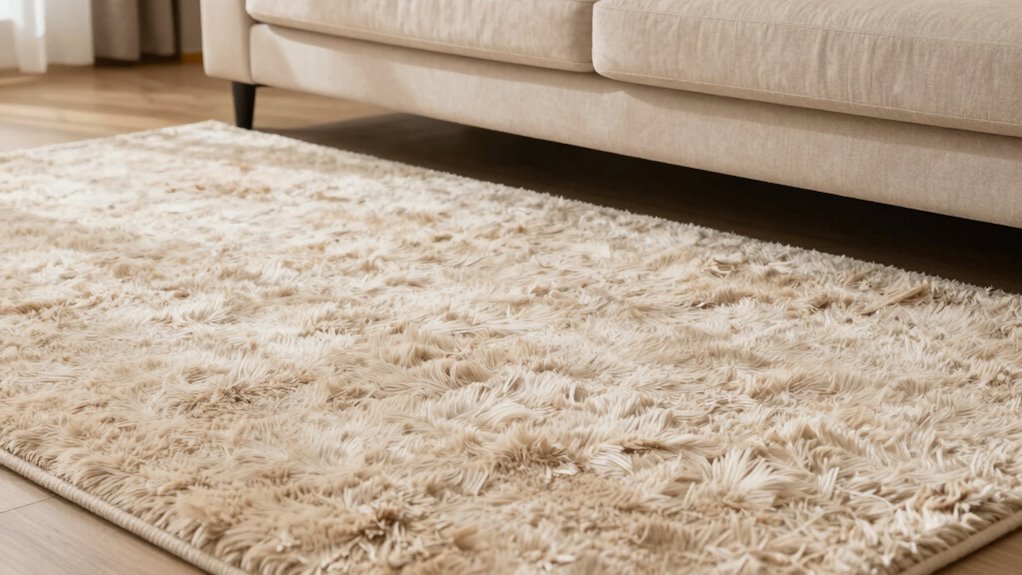 lift and fluff carpet fibers