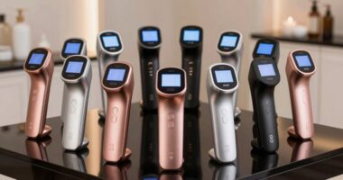 luxury microcurrent facial devices