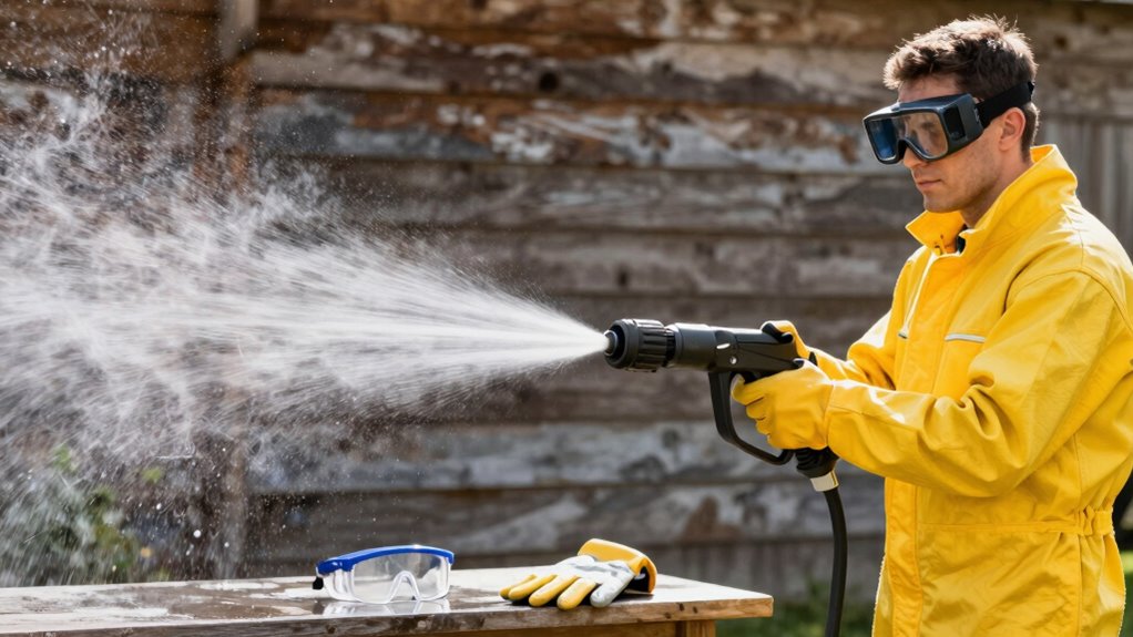 maintain safe pressure washing