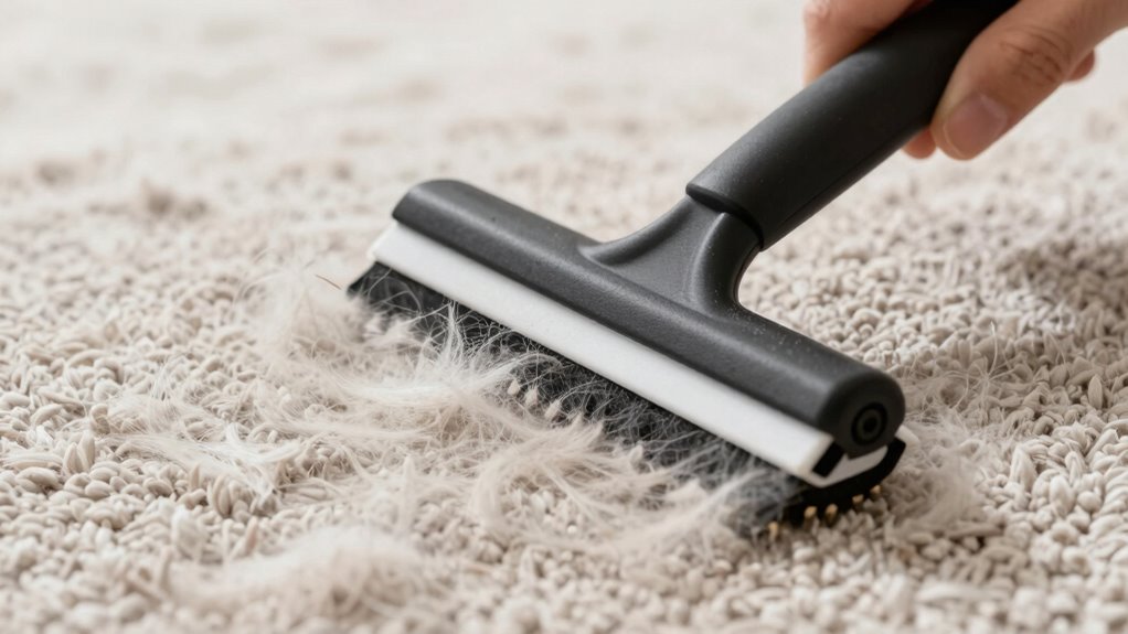 maintain vacuum and groom regularly