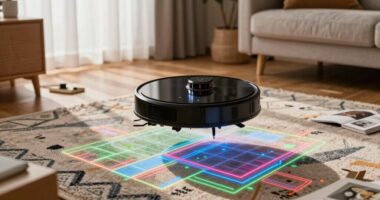 mapping errors in vacuum