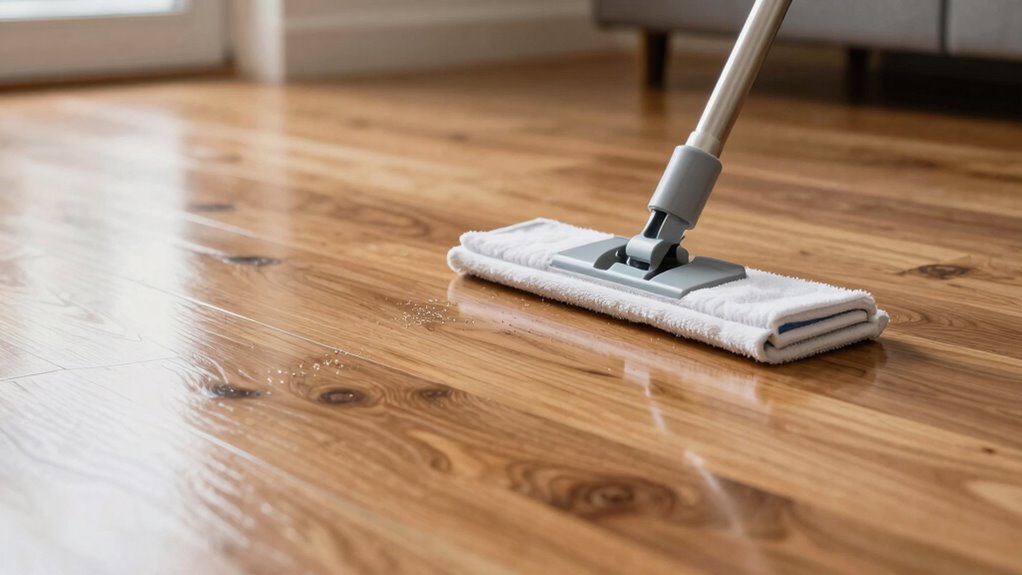 meticulous mopping and detailing