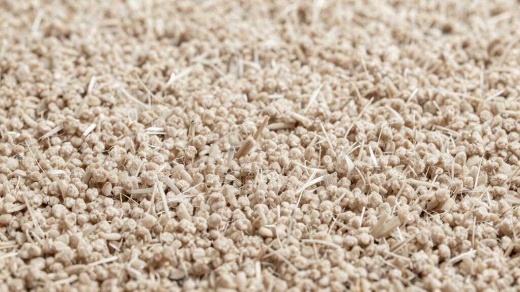 mineral deposits cause carpet stiffness