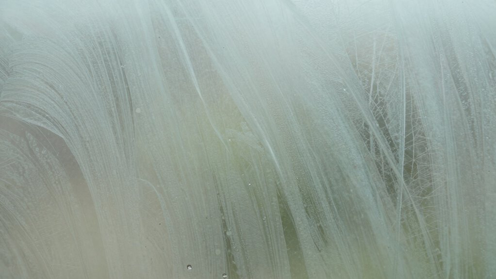 mineral film from water