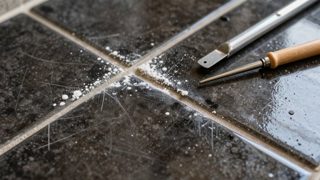 minerals cause bathroom limescale