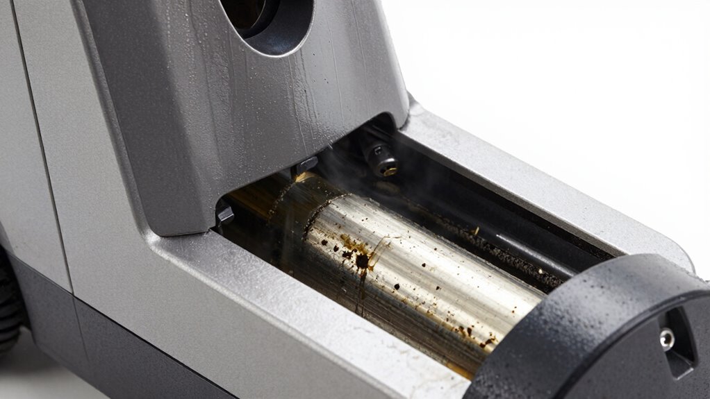 moisture debris mold buildup