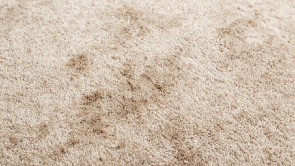 moisture spreads beneath surface