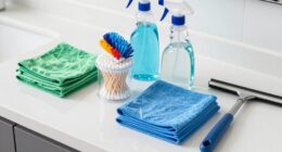 monthly cleaning underneath surfaces