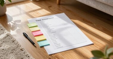 monthly floor cleaning routine