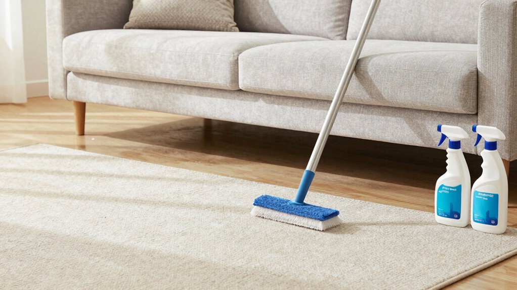 monthly under furniture cleaning