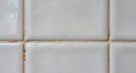 mopping reveals mineral film