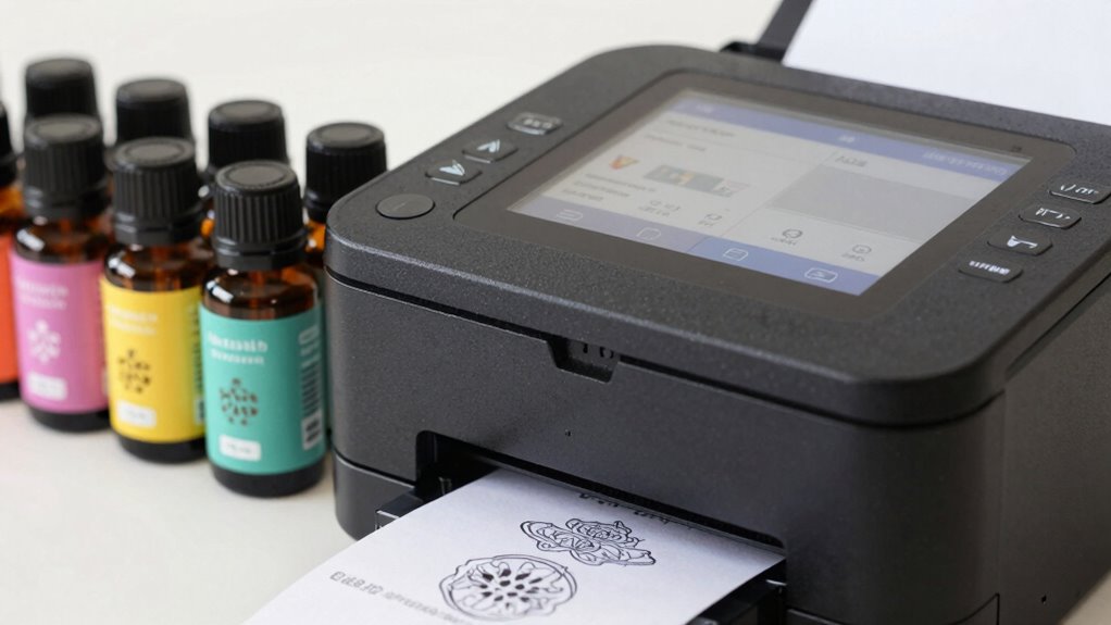 oil bottle label printer considerations