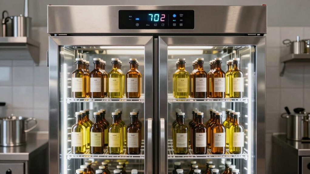 oil storage temperature control