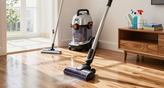 one week floor cleaning schedule