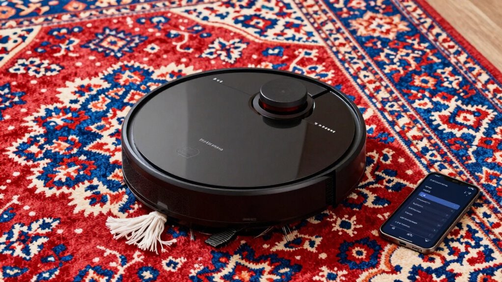optimize rug cleaning settings