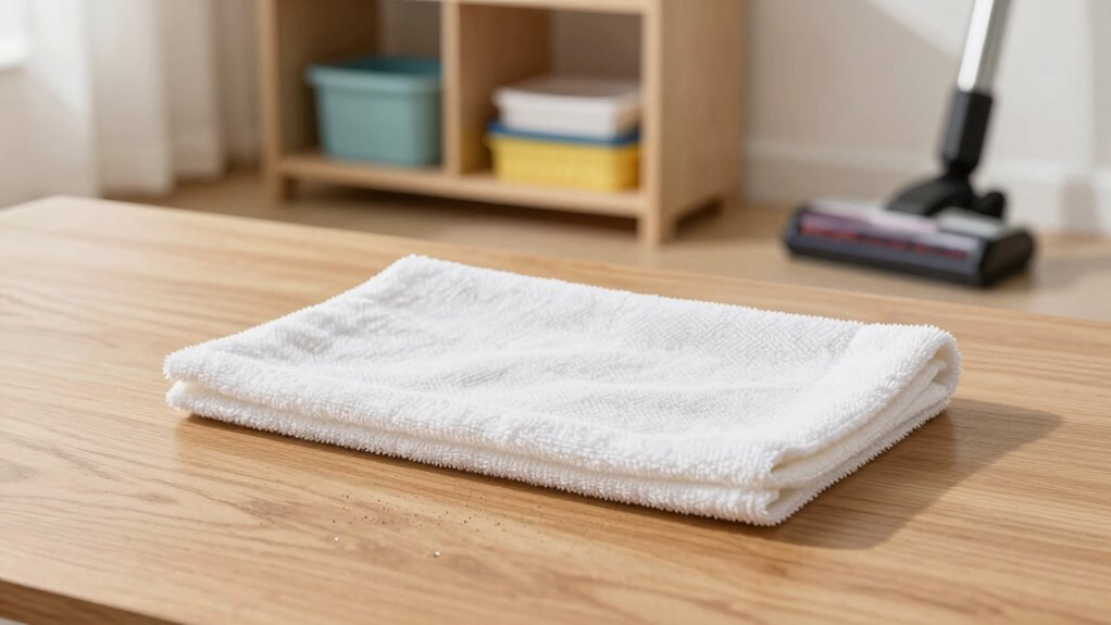 organized space for easy dusting