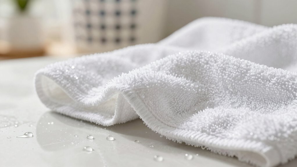 overusing fabric softener reduces absorbency