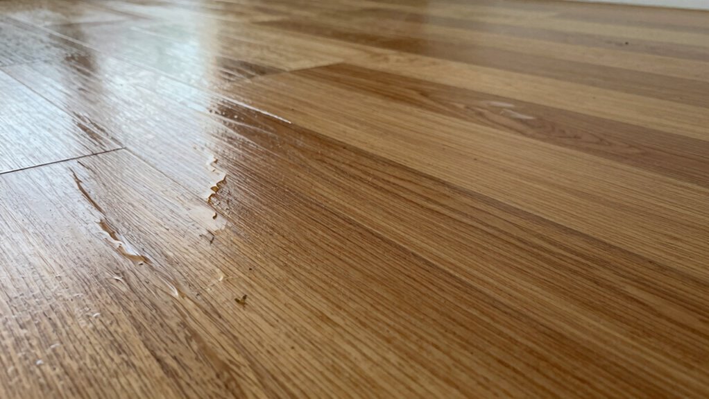 persistent residue buildup signs