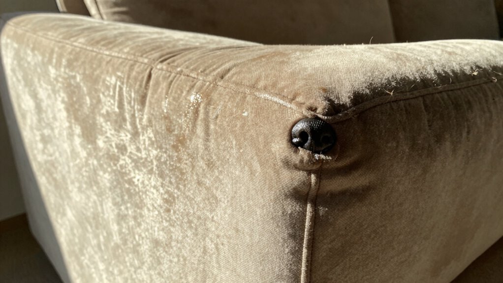 pet oils saliva odor penetration