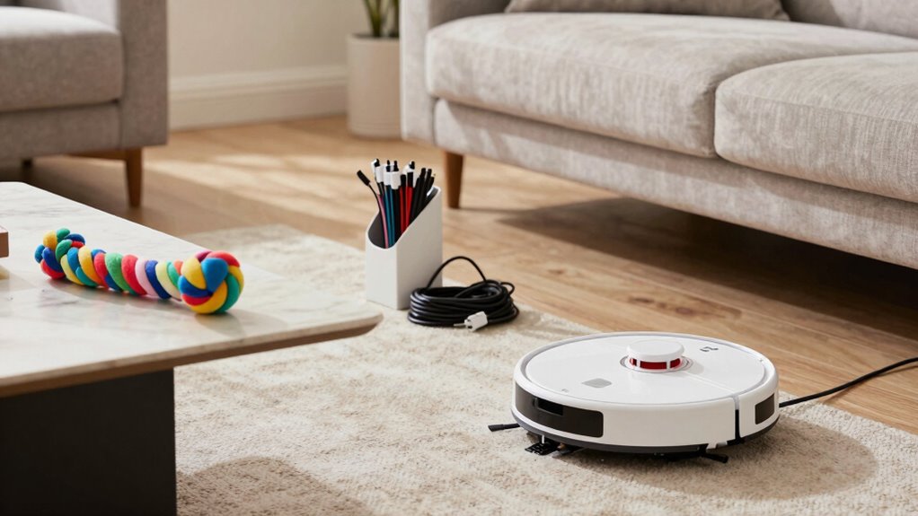 pet training for vacuum avoidance