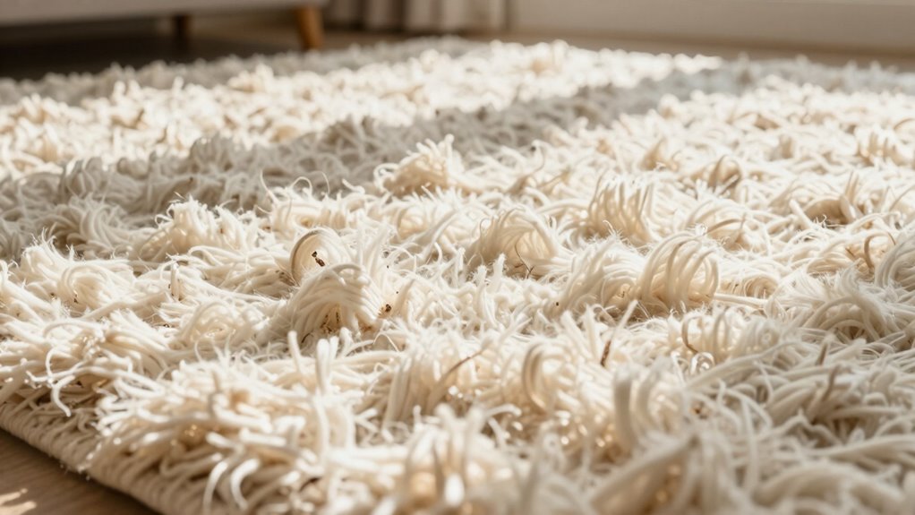 prepare rug before deep cleaning