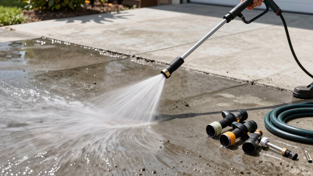 pressure nozzle flow mobility