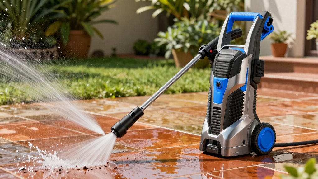 pressure nozzle portability surface