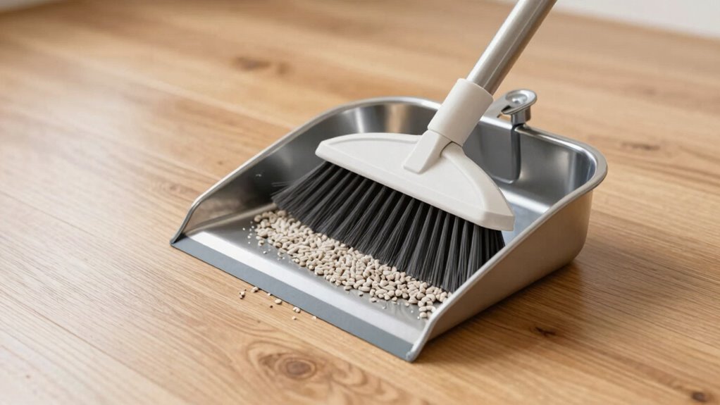 prevent grit spreading effectively