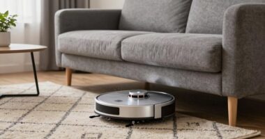 prevent robot vacuum stuck