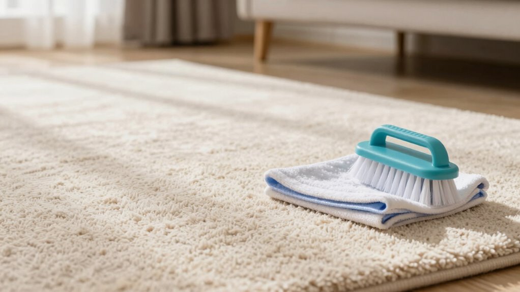 prevent stains vacuum regularly