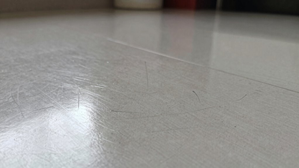 preventing vinyl floor scuffs