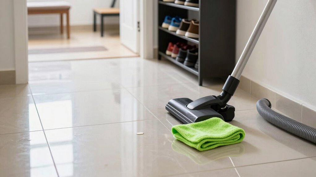 prioritize high traffic spot cleaning