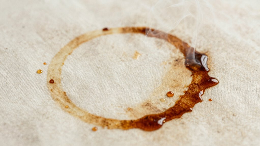 prompted stain setting reactions