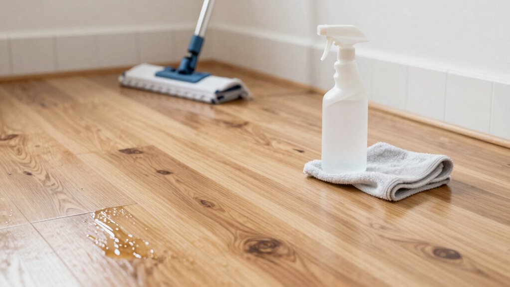 proper mopping technique and cleaner