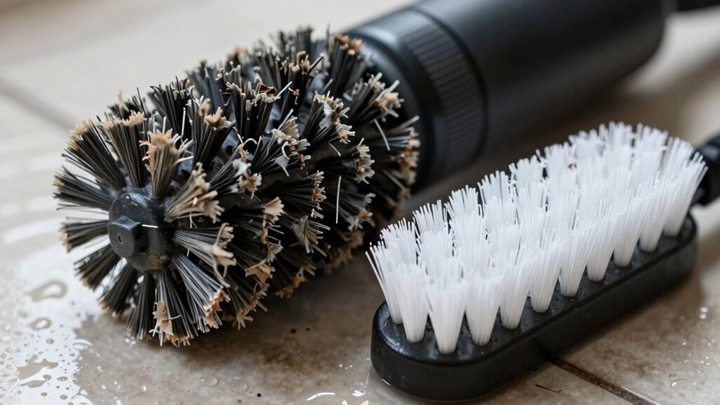 proper power scrubber technique