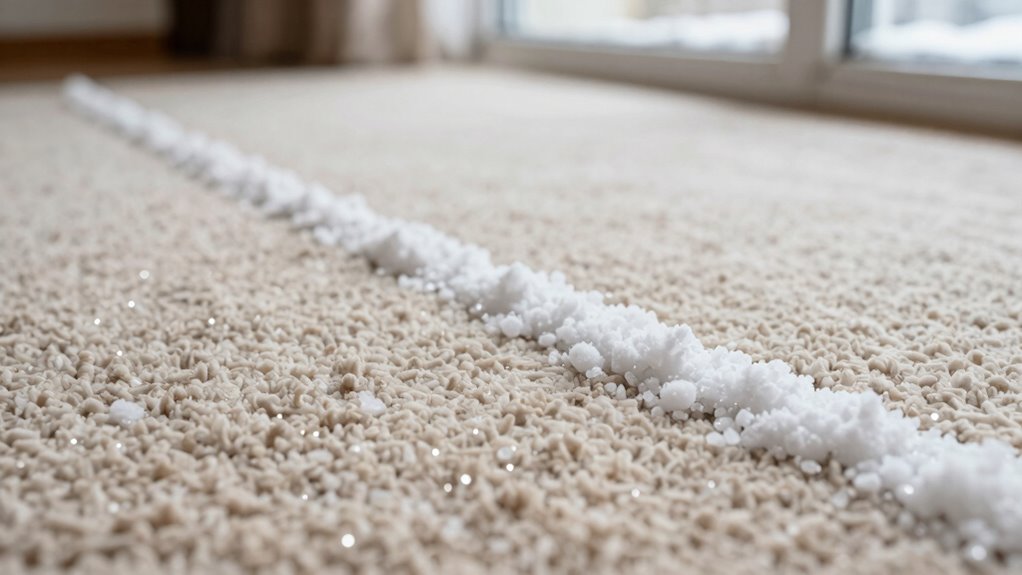 protect carpet from salt damage