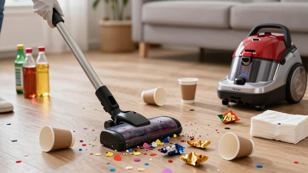 protect floors with mats