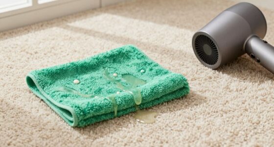 quick carpet drying tips