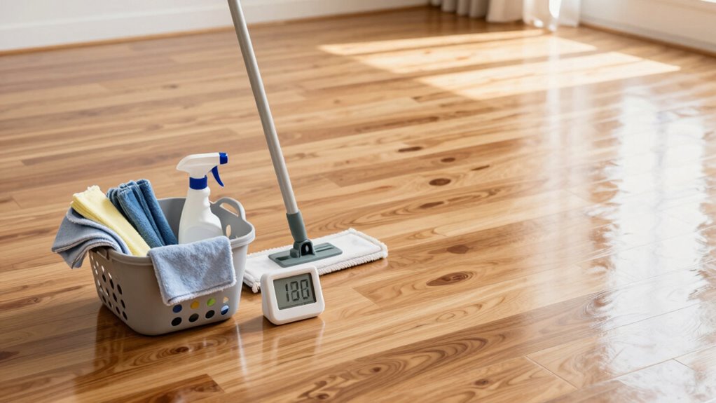 quick efficient floor cleaning
