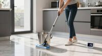 quick efficient floor cleaning