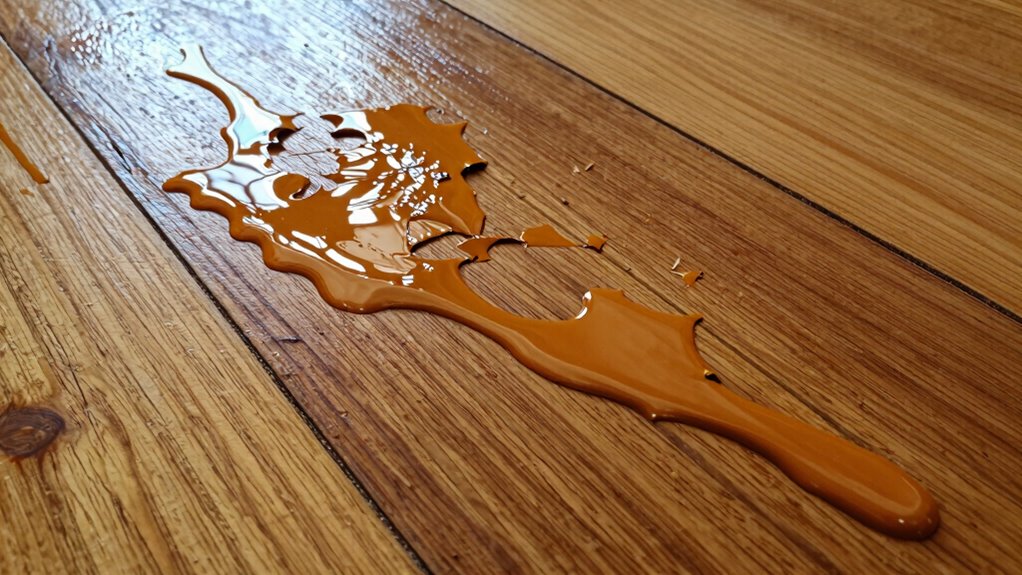 quick paint drip cleanup