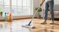 quick spring floor refresh