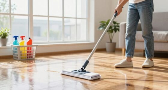 quick spring floor refresh