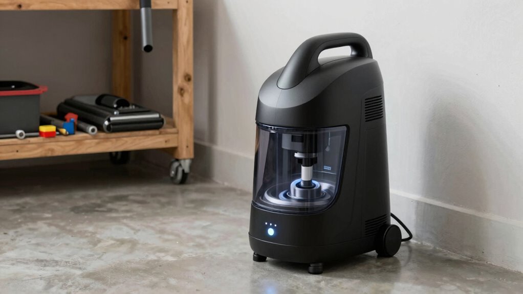 quiet efficient dust extractor