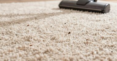 rapid dirt reaccumulation after cleaning