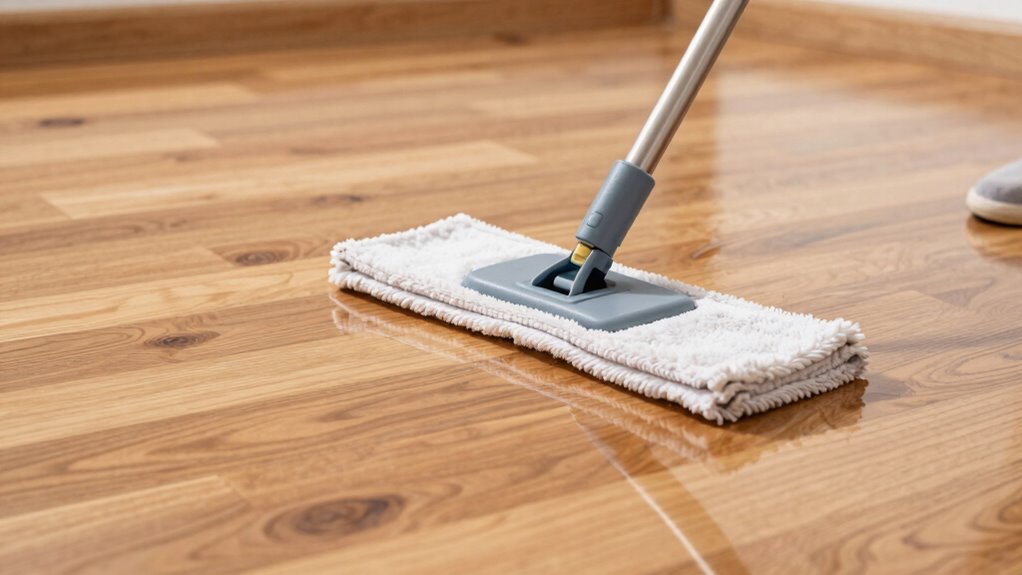 regular gentle hardwood cleaning