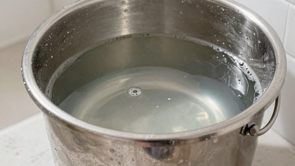 regular mop bucket cleaning