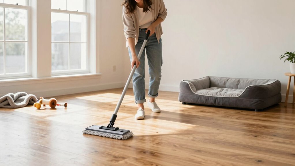 regular pet floor deep cleaning