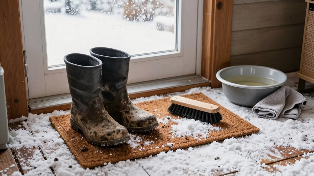 remove salt and grime